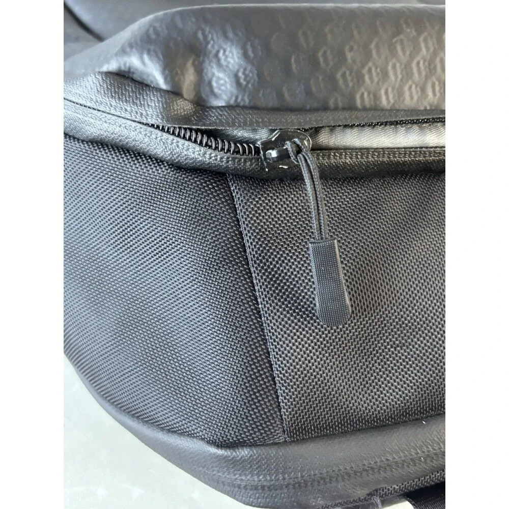 VESSEL Signature Backpack Bag Synthetic Leather Black TENNIS Laptop READ